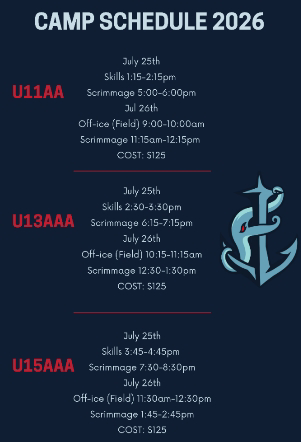 camp schedule